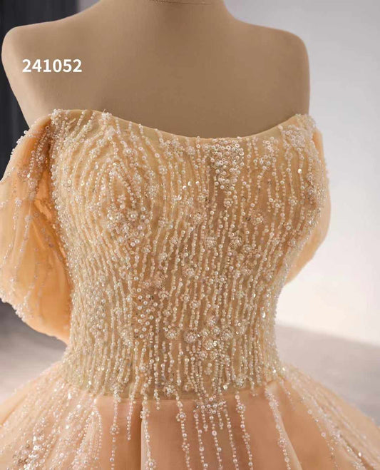 Luxury Model Ball Gown Prom Dress Quinceanera Dress 241052