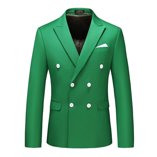 Men's 2 Piece Double Breasted Suit Slim Fit Tuxedo Blazer and Pants for Wedding Prom Homecoming