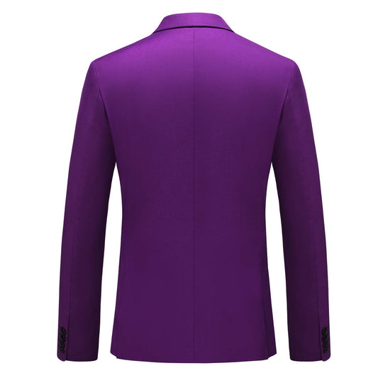 Men’s 2 Piece Double Breasted Suit Slim Fit Tuxedo Blazer and Pants for Wedding Prom Homecoming
