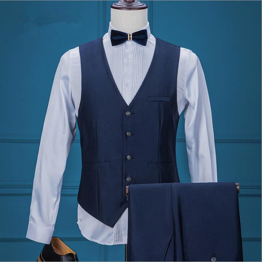 Custom Made Men Suit Jacket Vest Pant Men Suit 1