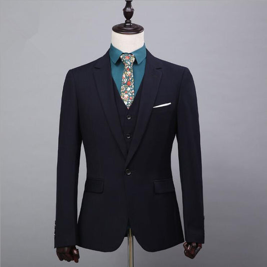 Custom Made Men Suit Jacket Vest Pant Men Suit 13