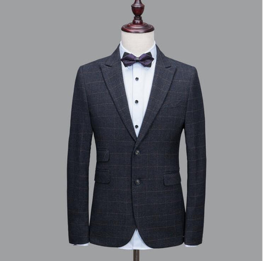 Custom Made Men Suit Jacket Vest Pant Men Suit 17