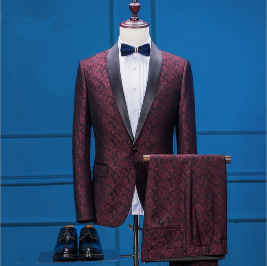 Custom Made Men Suit Jacket and Pant Men Suit 020
