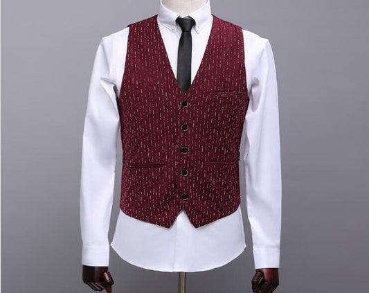 Custom Made Men Suit Jacket Vest and Pant Men Suit 021