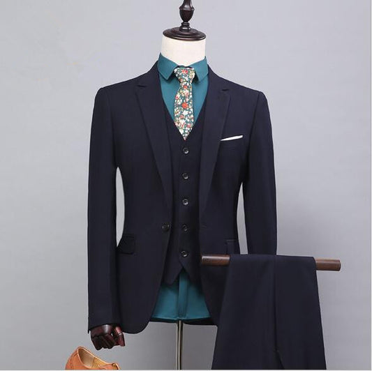 Custom Made Men Suit Jacket Vest Pant Men Suit 13